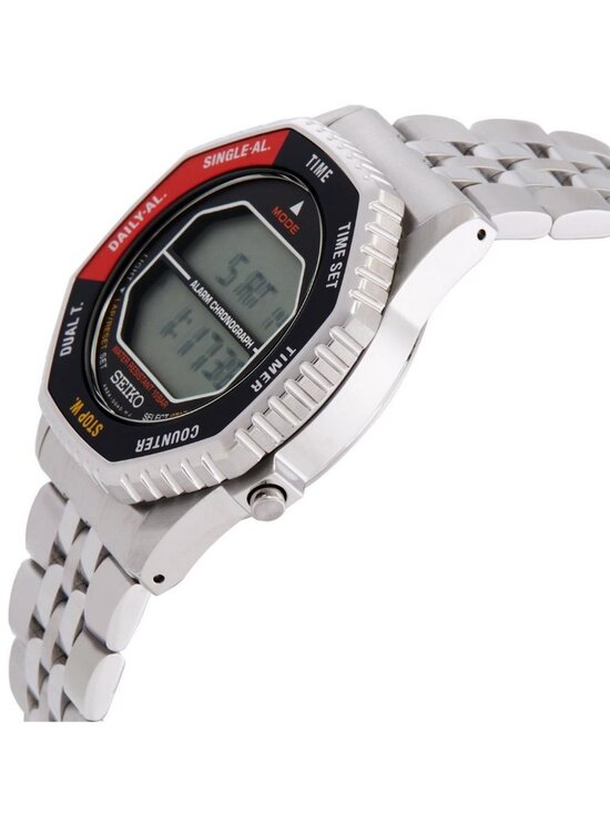 NWT Seiko Rotocall Alarm Chronograph Quartz Digital Watch